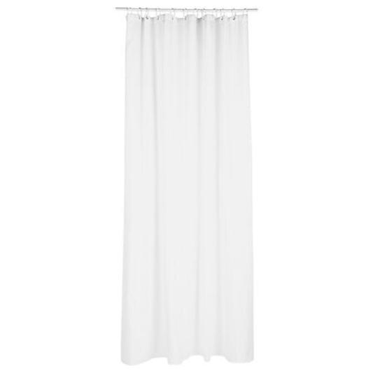 Alpha 55 Blanc Rideau de Douche Pratique et Décoratif