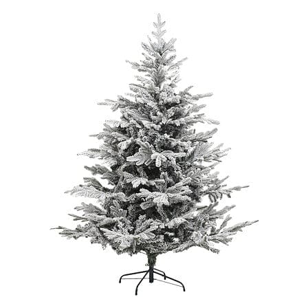 Alpha 55 Blanc Sapin de Noël floqué, 2m