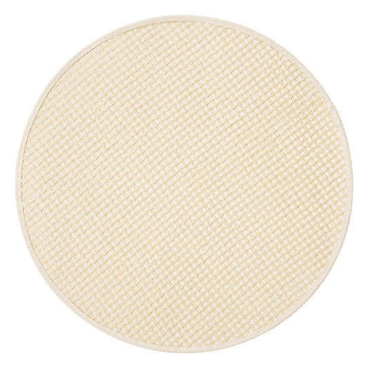 Alpha 55 Blanc Set de table rond en jute "rivi"