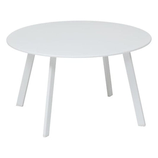 Alpha 55 Blanc Table d'appoint de jardin ronde