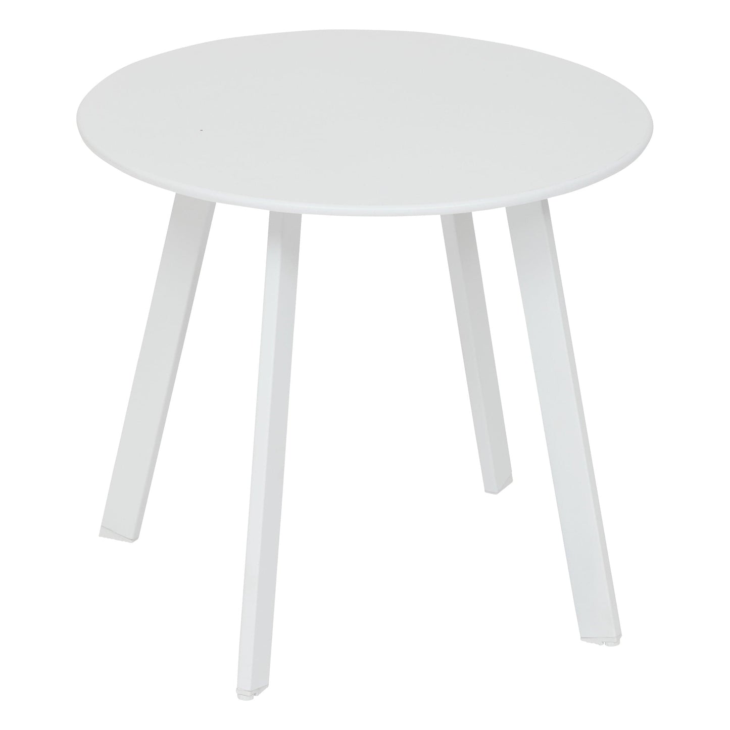 Alpha 55 Blanc Table d'appoint Saona 50x45 cm