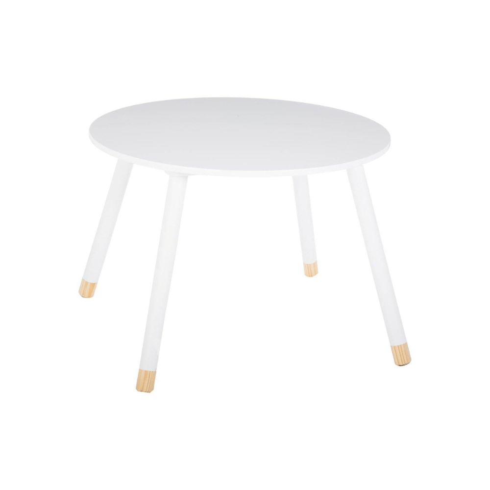Alpha 55 Blanc Table Enfant en Bois