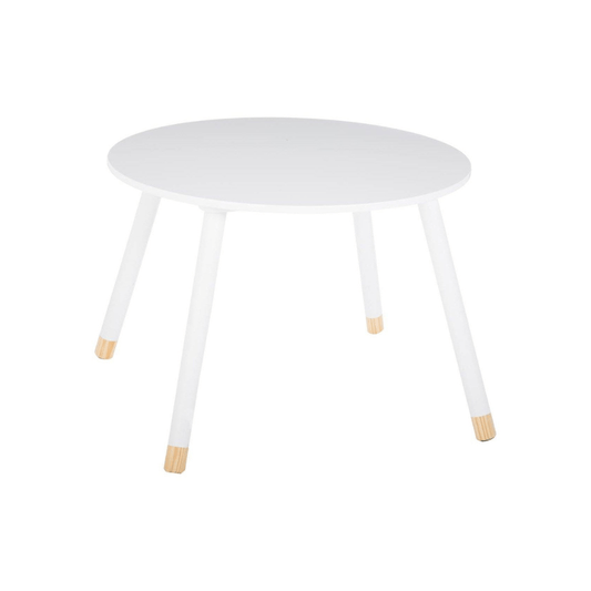 Alpha 55 Blanc Table Enfant en Bois