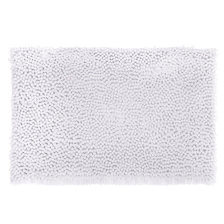 Alpha 55 Blanc Tapis de bain maxi chenille