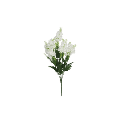 Alpha 55 Blanc Tige de 9 lilas décoratifs élégants