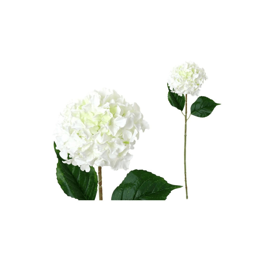 Alpha 55 Blanc Tige hortensia décorative élégante