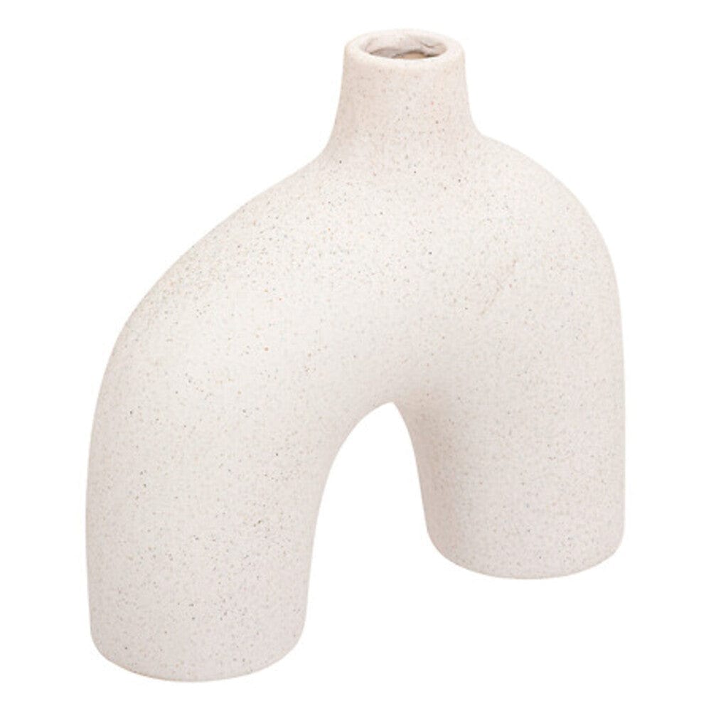 Alpha 55 Blanc Vase en Céramique "Asy"