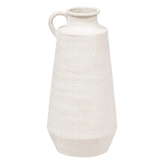 Alpha 55 Blanc Vase pichet en métal "Eran"
