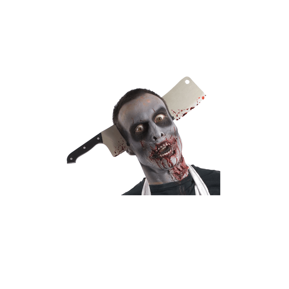 Alpha 55 Blessure Tête Couperet Accessoire Halloween