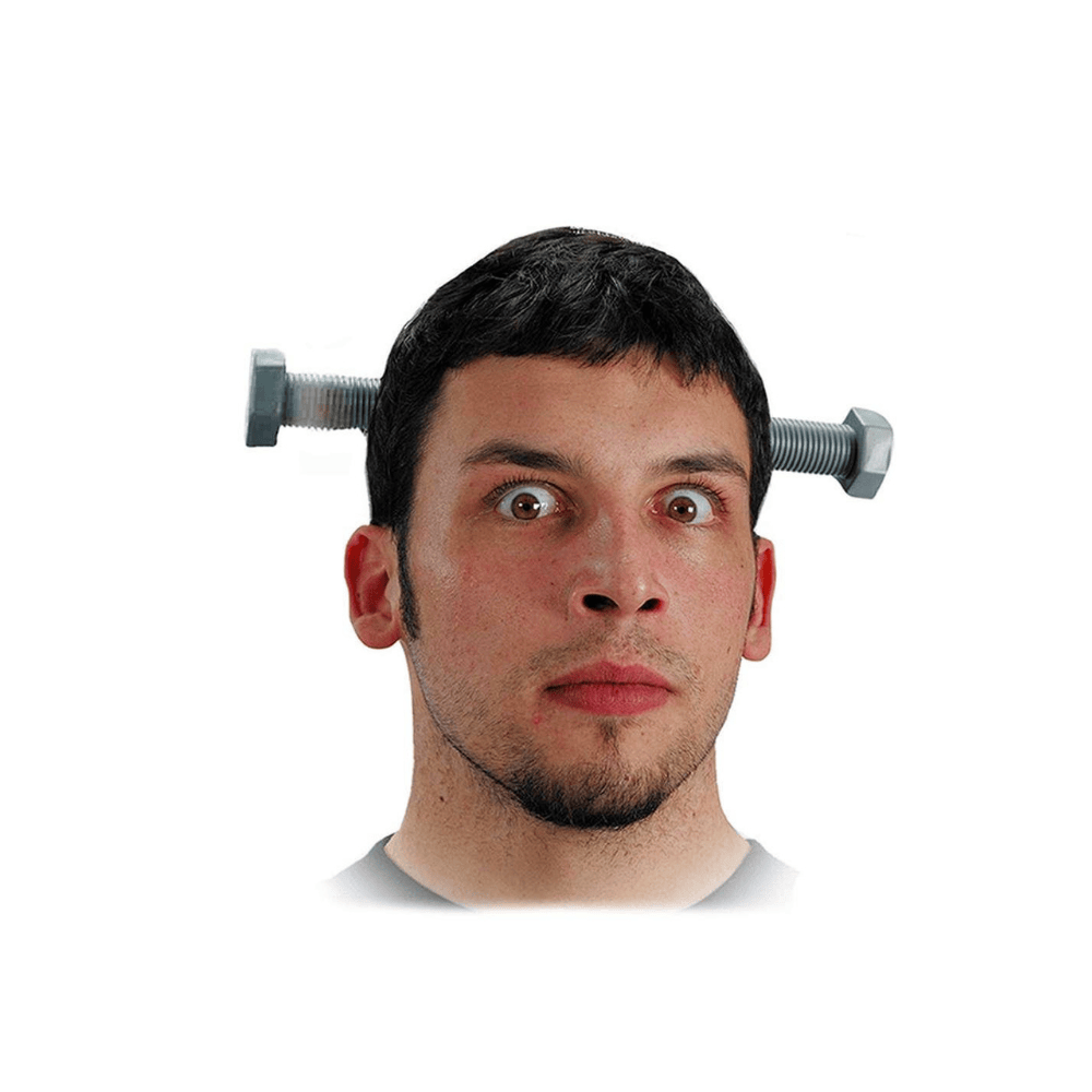 Alpha 55 Blessure Tête Écrou Accessoire Halloween