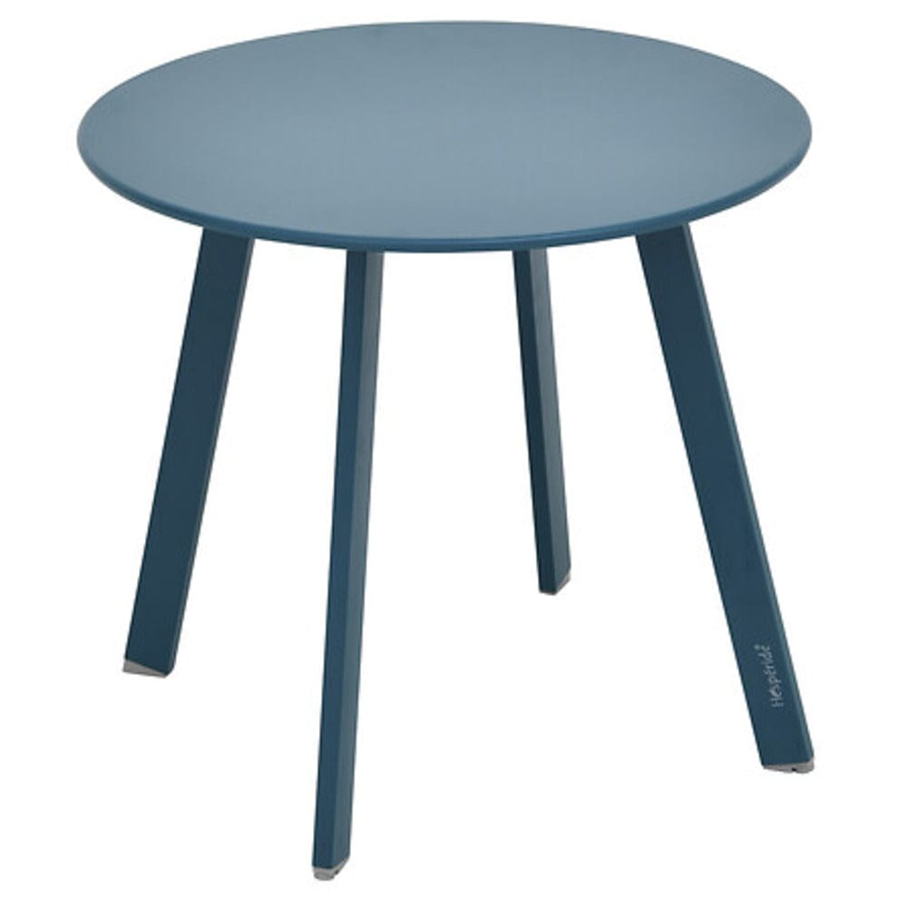 Alpha 55 Bleu canard Table d'appoint ronde