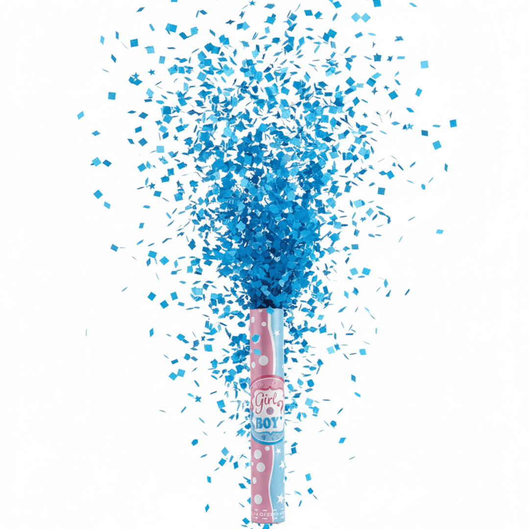 Alpha 55 Bleu CANON A CONFETTIS GENDER REVEAL