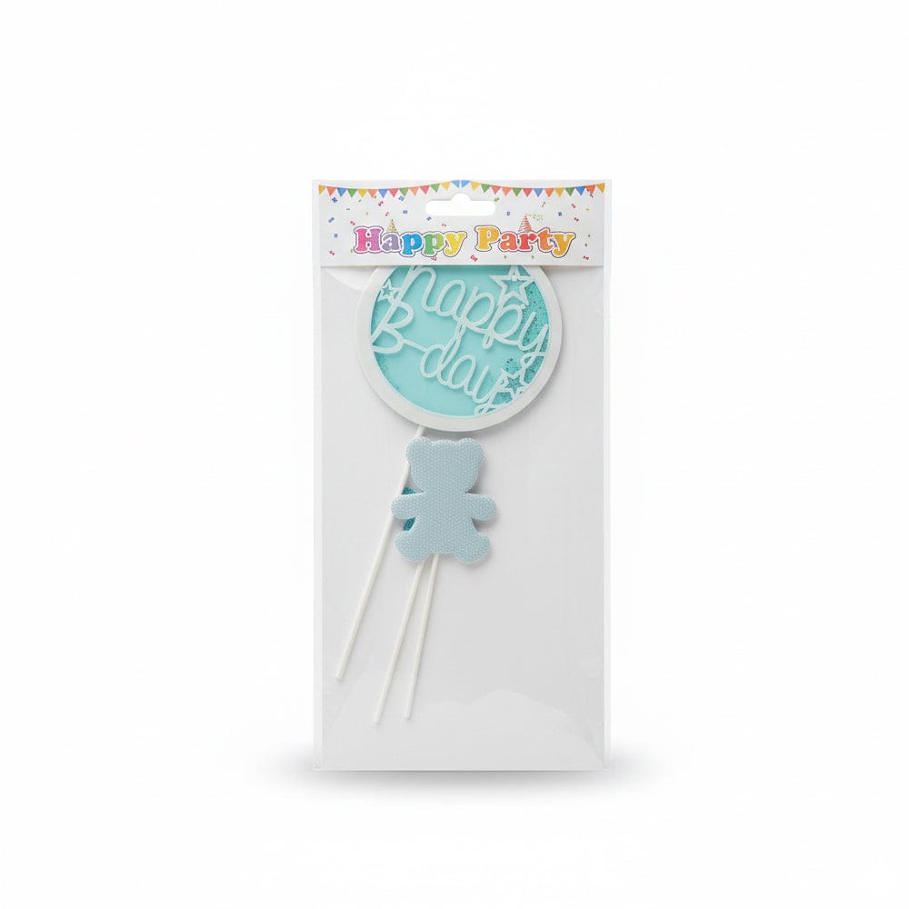 Alpha 55 Bleu DECO GATEAU 3P BABY SHOWER