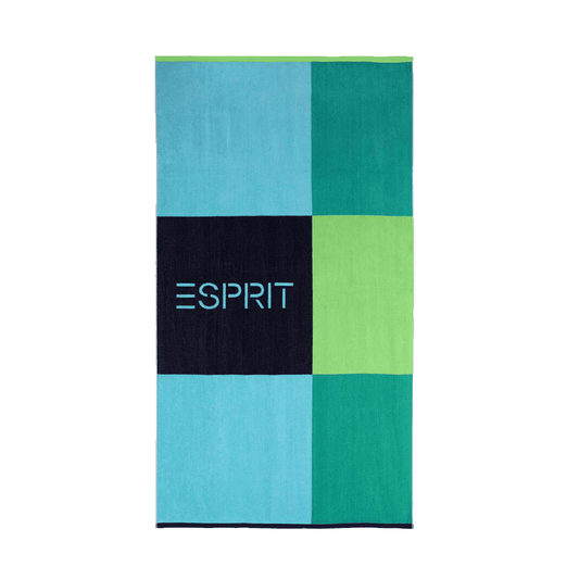 Alpha 55 bleu Drap de plage 100x180 ESPRIT BLOCS