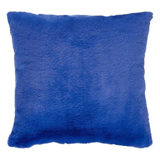 Alpha 55 Bleu Indigo Coussin en fourrure