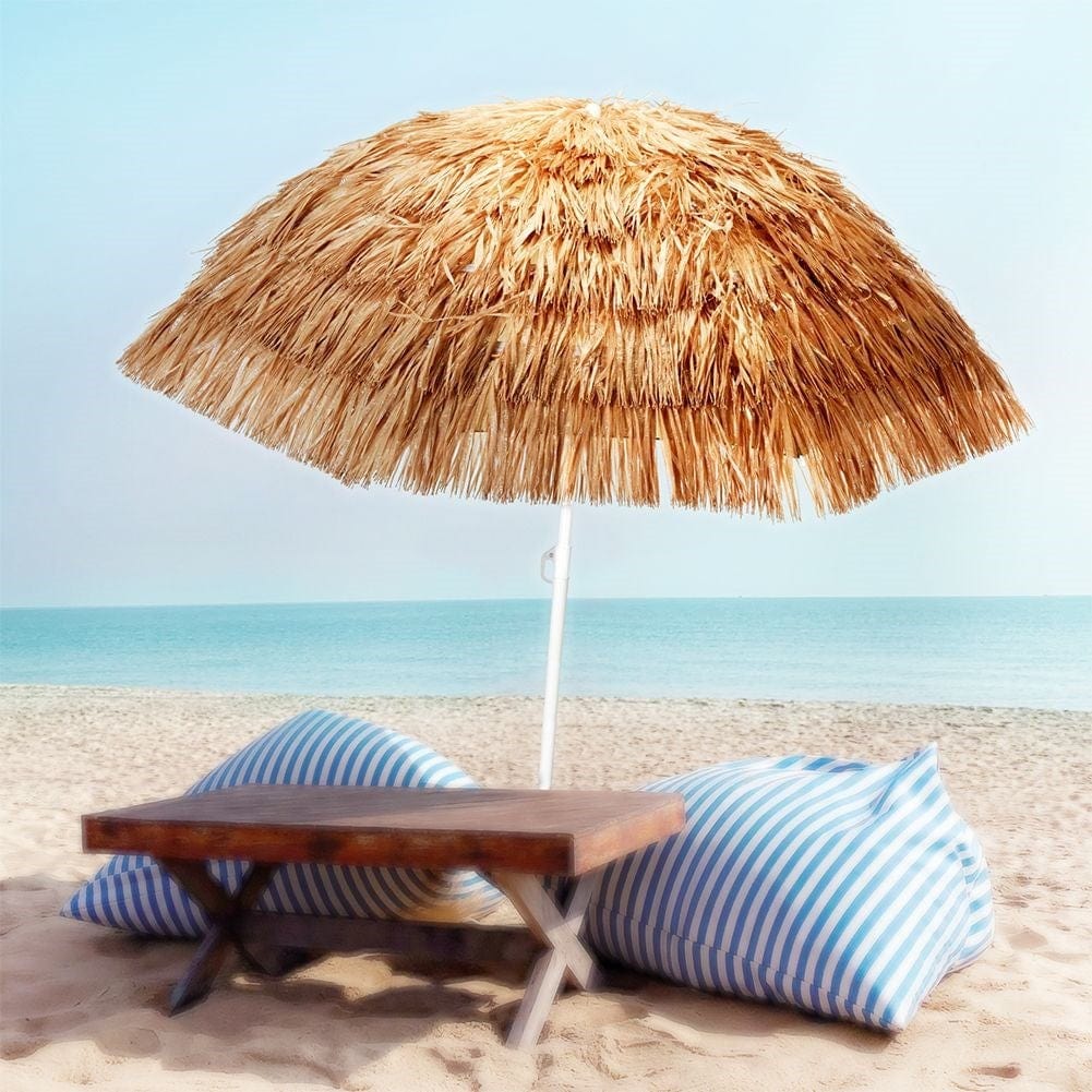 Alpha 55 Bleu Parasol Hawaïen 180 cm, couleurs assorties