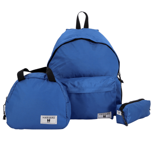 Alpha 55 Bleu Roi Teenpack, Bags trio uni