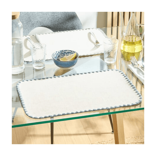 Alpha 55 Bleu Set de table Sandrine – élégant et pratique