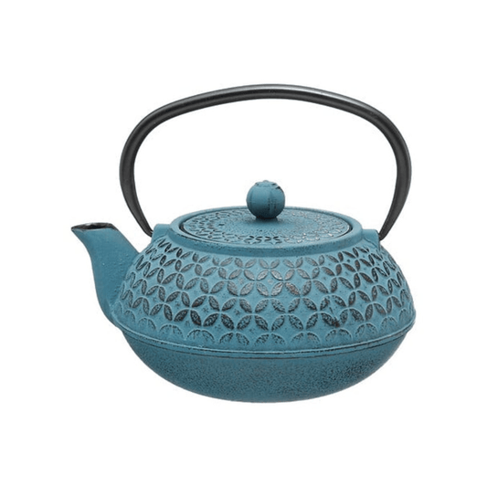 Alpha 55 Bleu Théière en Fonte Nouvelle Collection