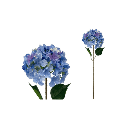 Alpha 55 Bleu Tige hortensia décorative élégante