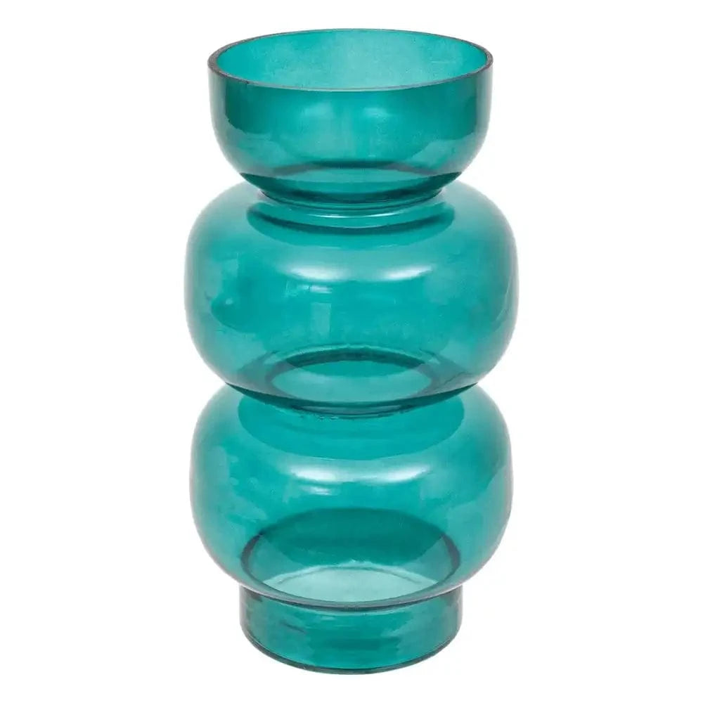 Alpha 55 Bleu Vase en verre