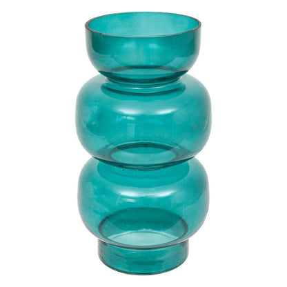 Alpha 55 Bleu Vase en Verre