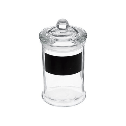 Alpha 55 Bocal en verre 0,35L avec étiquette ardoise