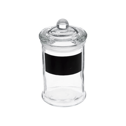 Alpha 55 Bocal en verre 0,35L avec étiquette ardoise
