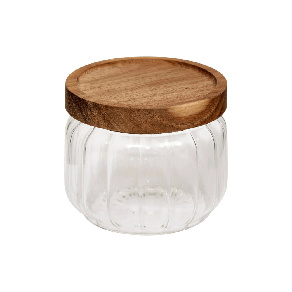 Alpha 55 Bocal Harmony 300 ml verre & acacia – Hermétique