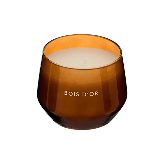 Alpha 55 Bois d'Or Bougie Parfumée Glowy 300 g en Pot Verre
