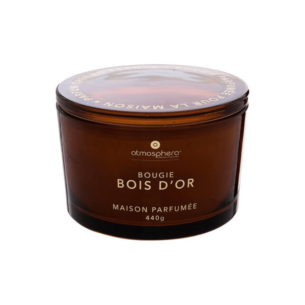 Alpha 55 Boisé Bougie Parfumée Glowy 440 g en Pot Verre
