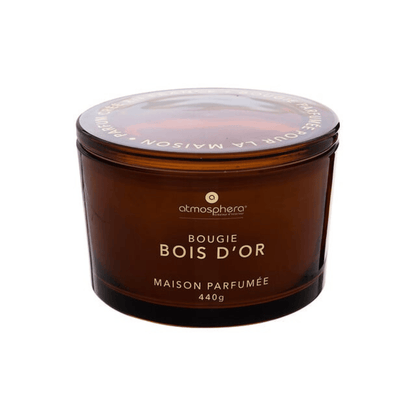 Alpha 55 Boisé Bougie Parfumée Glowy 440 g en Pot Verre