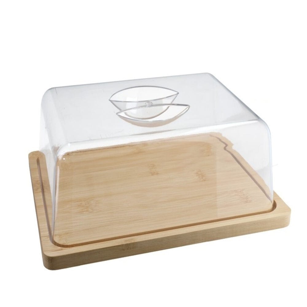 Alpha 55 Boîte à fromage en bambou