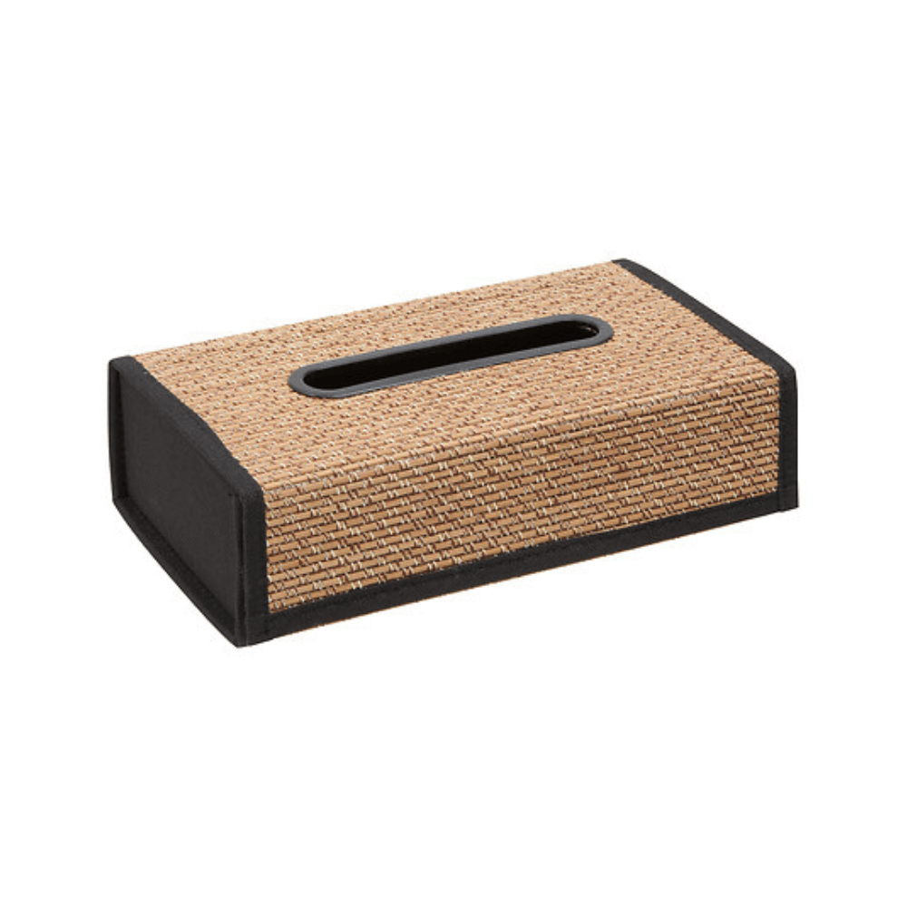 Alpha 55 Boîte à Mouchoirs Stemy 26 x 8 x 14 cm Noire