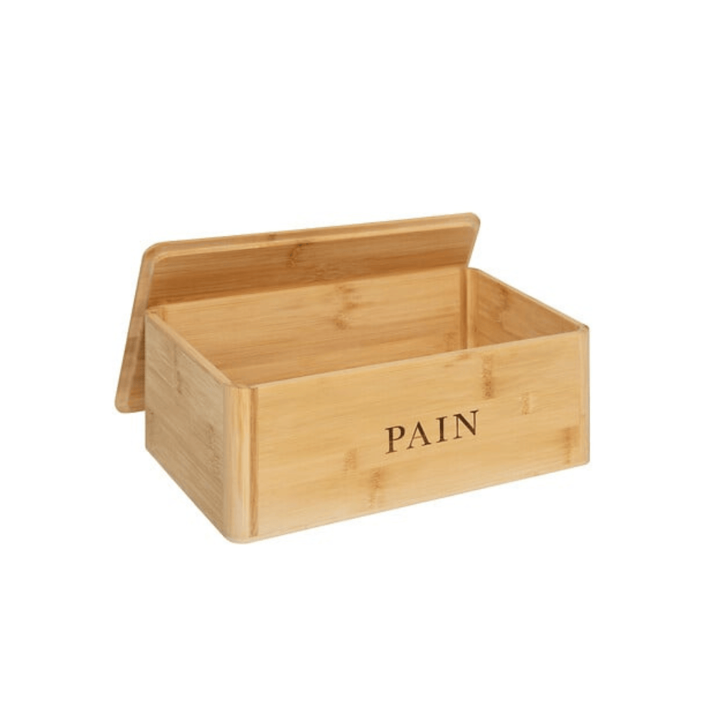 Alpha 55 Boîte à pain en bambou – Conservation naturelle