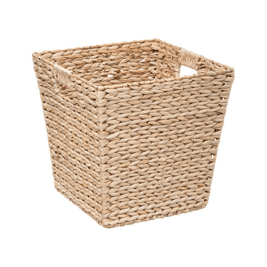 Alpha 55 Boîte de Rangement Effet Jonc 31 x 31 cm