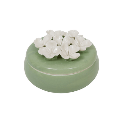 Alpha 55 Boîte déco Bloomy en céramique élégante