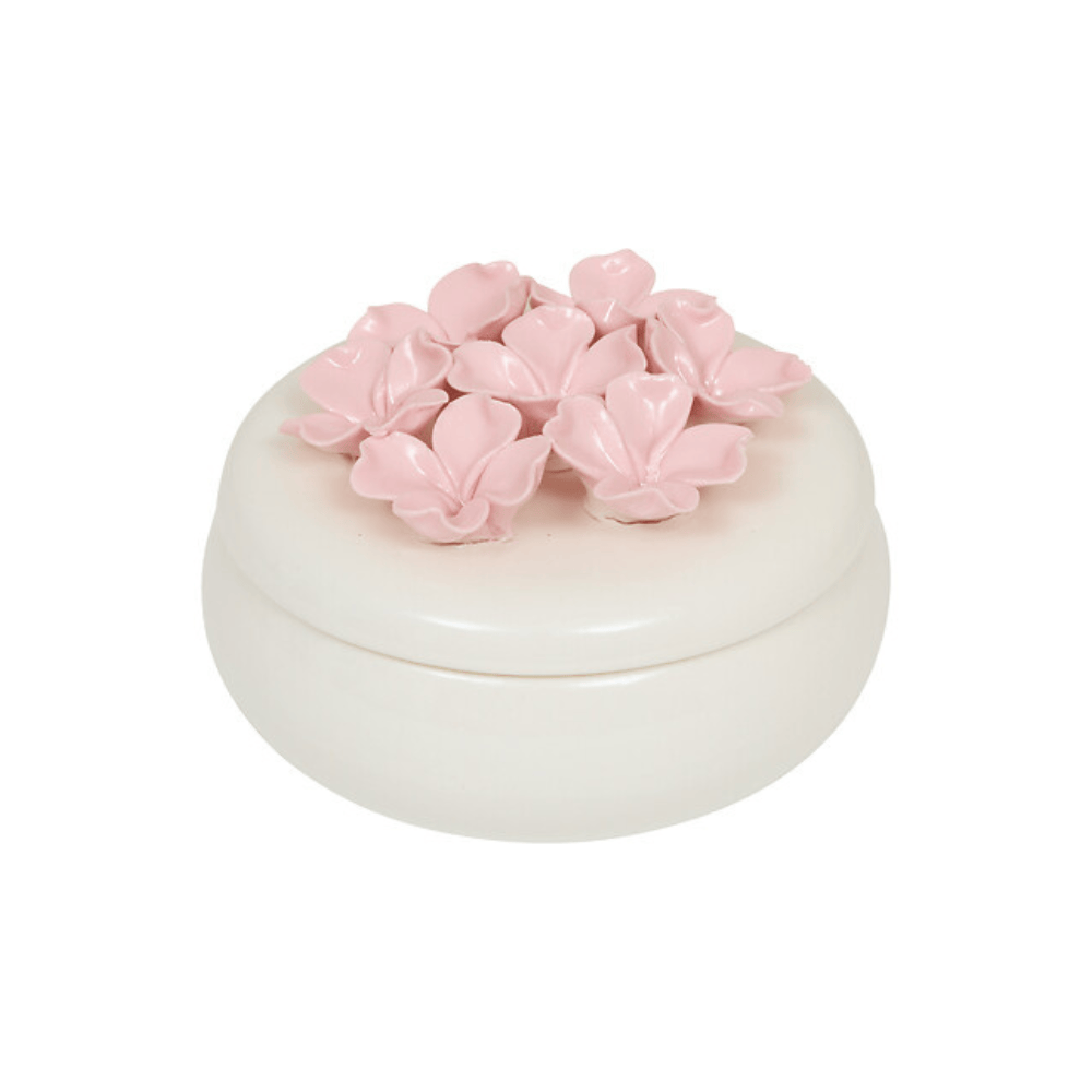 Alpha 55 Boîte déco Bloomy en céramique élégante