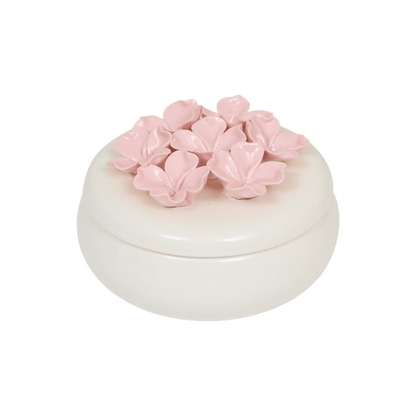 Alpha 55 Boîte déco Bloomy en céramique élégante