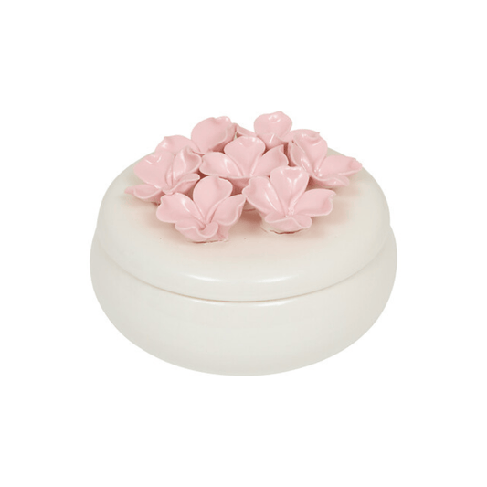 Alpha 55 Boîte déco Bloomy en céramique élégante