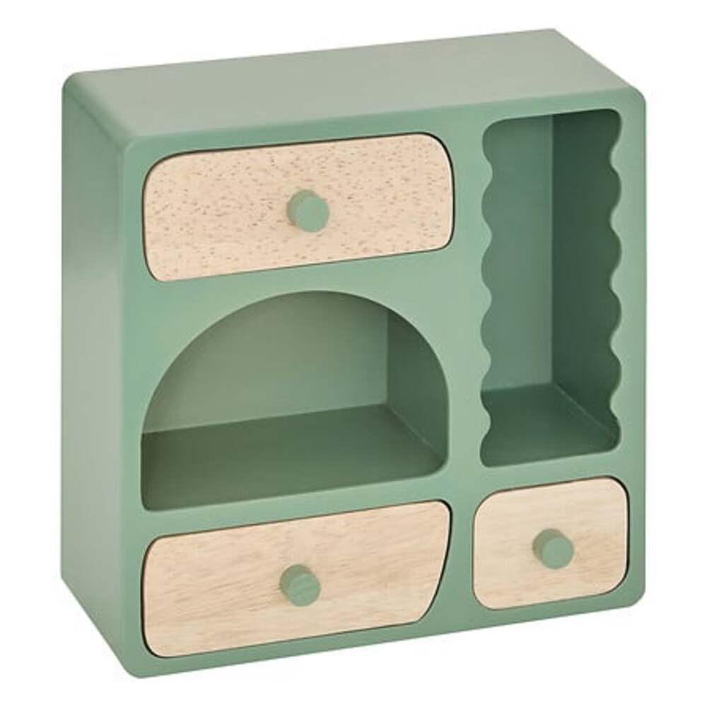 Alpha 55 Boîte en bois 3 tiroirs “Chérie” – Rangement déco