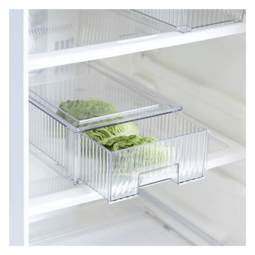 Alpha 55 Boîte Frigo Coulissante Streaks PET Transparent