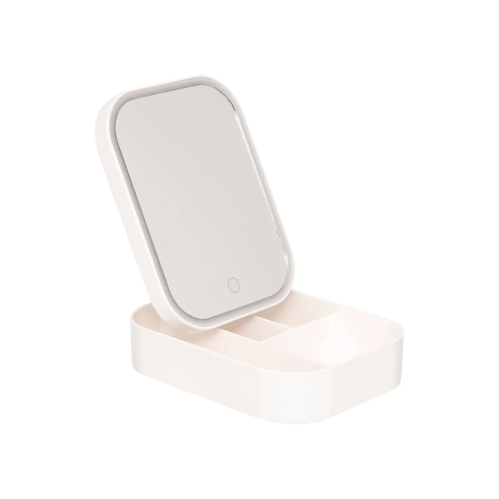 Alpha 55 Boîte miroir lumineux blanc – Pratique & moderne