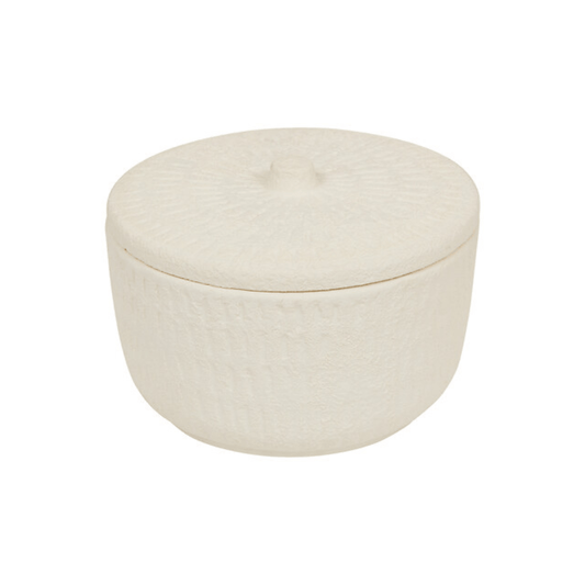 Alpha 55 Boîte Sien en Céramique Blanche – Rangement Élégant