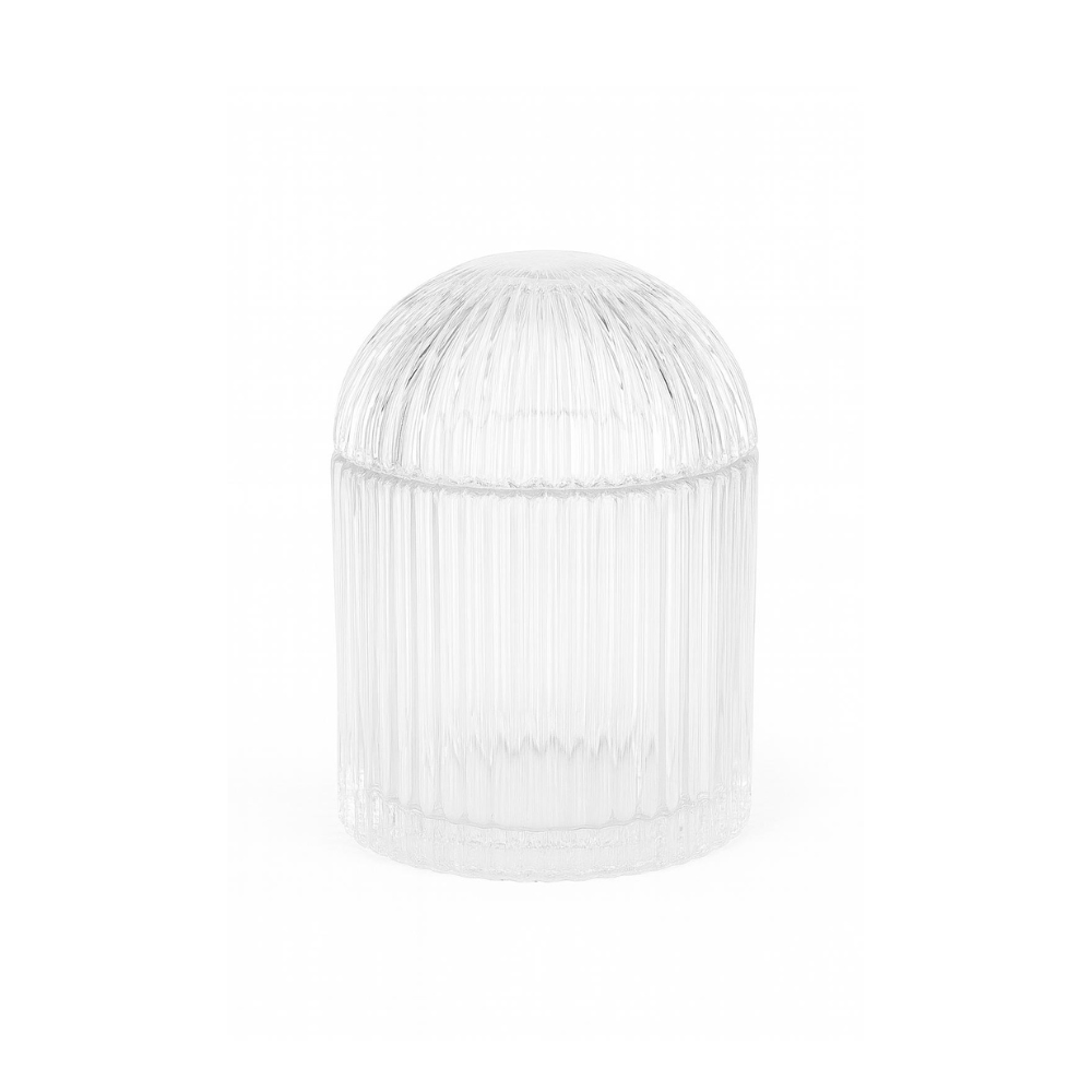 Alpha 55 Bonbonnière en Verre Transparent – Présentation Chic