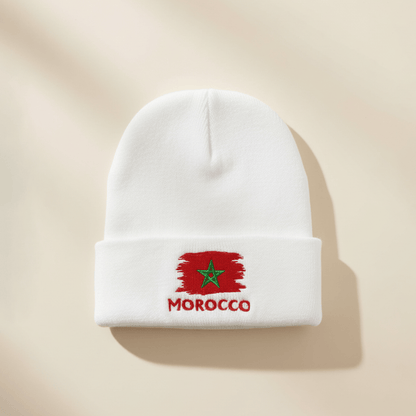 Alpha 55 Bonnet Maroc Blanc – Accessoire Supporter