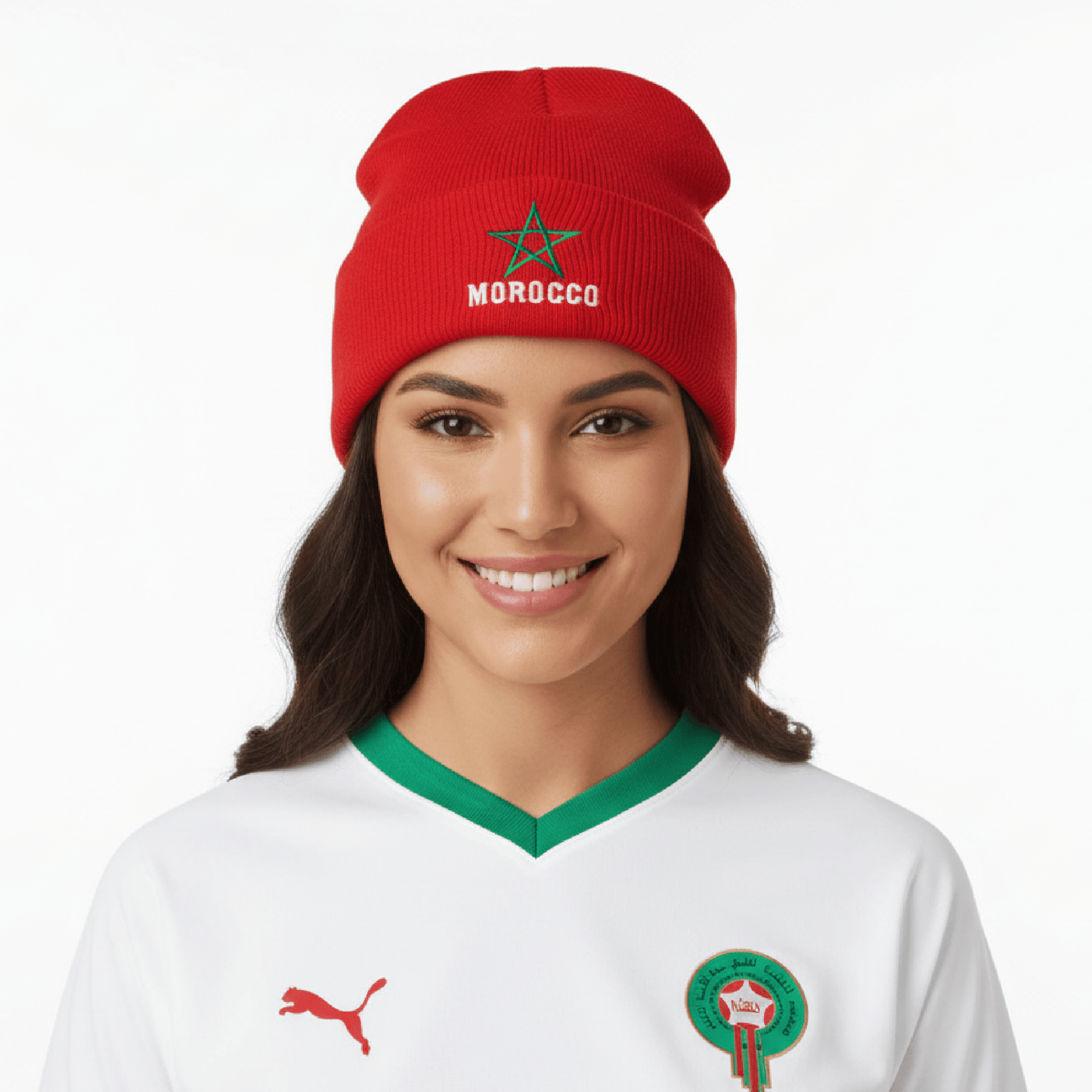 Alpha 55 Bonnet Maroc Rouge – Accessoire Supporter