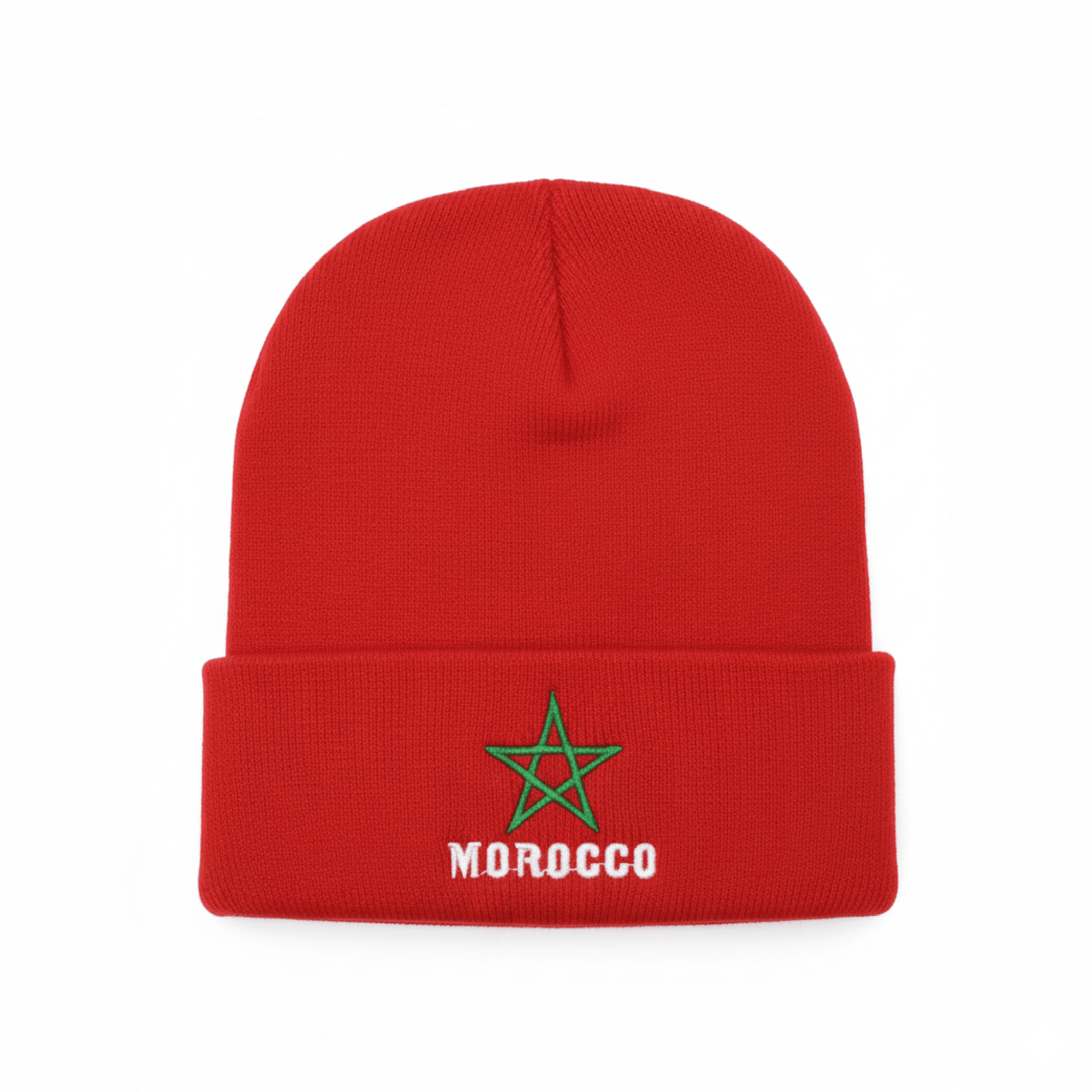 Alpha 55 Bonnet Maroc Rouge – Accessoire Supporter