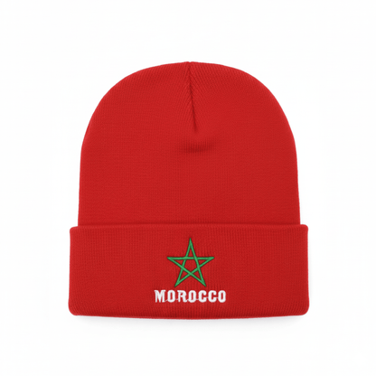 Alpha 55 Bonnet Maroc Rouge – Accessoire Supporter