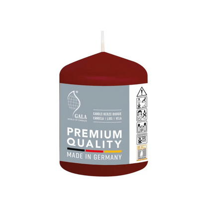 Alpha 55 Bordeaux Bougie ronde